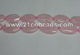 CNG7088 15.5 inches 25*35mm - 35*45mm faceted freeform rose quartz beads