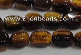 CNG710 15.5 inches 10*14mm nuggets yellow tiger eye beads wholesale