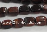 CNG711 15.5 inches 10*14mm nuggets red tiger eye beads wholesale