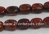 CNG719 15.5 inches 10*14mm nuggets brecciated jasper beads wholesale