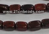 CNG720 15.5 inches 10*15mm nuggets Chinese red jasper beads