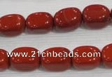 CNG721 15.5 inches 10*14mm nuggets red jasper beads wholesale