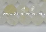 CNG7287 15.5 inches 10mm faceted nuggets white moonstone beads