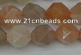 CNG7293 15.5 inches 12mm faceted nuggets moonstone beads