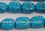 CNG732 15.5 inches 13*18mm nuggets synthetic turquoise beads wholesale