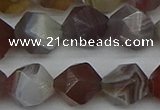 CNG7348 15.5 inches 12mm faceted nuggets botswana agate beads