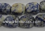 CNG737 15.5 inches 14*18mm nuggets Brazilian sodalite beads wholesale