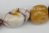 CNG74  15.5 inches 13*18mm - 25*35mm nuggets mookaite gemstone beads