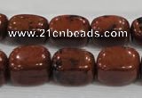 CNG741 15.5 inches 12*16mm nuggets mahogany obsidian beads wholesale