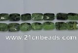 CNG7485 15.5 inches 18*25mm - 20*30mm faceted freeform prehnite beads