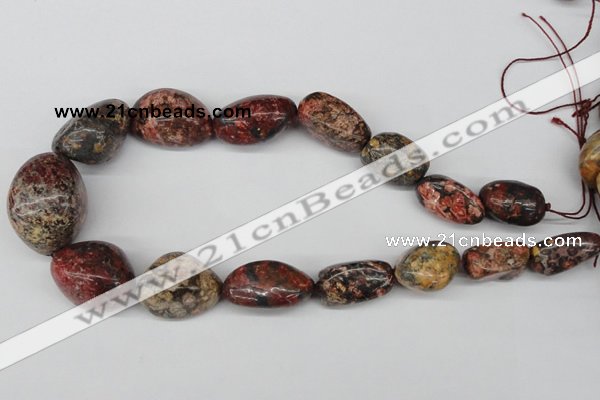 CNG75 15.5 inches 12*16mm - 20*30mm nuggets jasper gemstone beads