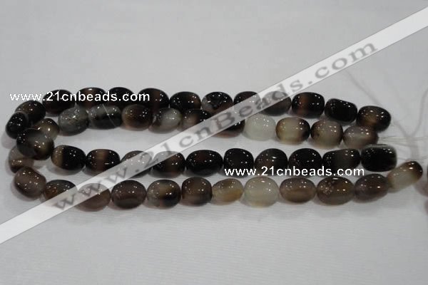 CNG752 15.5 inches 13*16mm nuggets agate beads wholesale