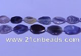 CNG7527 18*25mm - 25*35mm faceted freeform Botswana agate beads