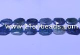 CNG7531 15.5 inches 18*25mm - 25*35mm faceted freeform chrysocolla beads