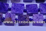CNG7547 15.5 inches 12*14mm - 14*15mm freeform charoite beads