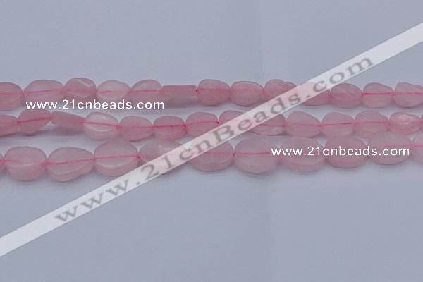 CNG7571 15.5 inches 10*14mm - 13*18mm freeform rose quartz beads