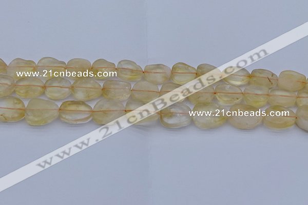 CNG7572 15.5 inches 10*14mm - 13*18mm freeform citrine beads