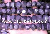 CNG7585 15.5 inches 12*16mm - 13*18mm faceted nuggets hematite beads