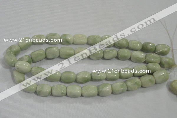 CNG760 15.5 inches 13*18mm nuggets butter jade beads wholesale