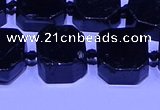 CNG7606 15.5 inches 12*14mm - 15*16mm freeform black tourmaline beads