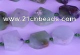 CNG7615 15.5 inches 10*12mm - 15*16mm freeform Australia chrysoprase beads