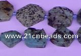 CNG7616 15.5 inches 10*12mm - 15*16mm freeform African Turquoise beads