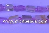 CNG7634 15.5 inches 5*7mm - 8*10mm nuggets mixed quartz beads