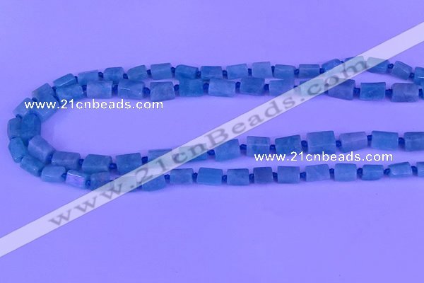 CNG7639 15.5 inches 5*7mm - 8*10mm nuggets amazonite beads