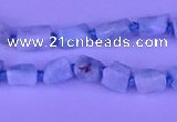CNG7640 15.5 inches 5*6mm - 6*8mm nuggets larimar beads