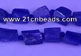 CNG7644 15.5 inches 5*6mm - 6*8mm nuggets blue kyanite beads