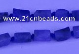 CNG7645 15.5 inches 5*6mm - 6*8mm nuggets tanzanite beads