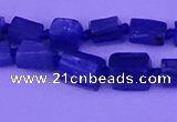 CNG7646 15.5 inches 5*7mm - 8*10mm nuggets blue kyanite beads