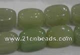 CNG769 15.5 inches 13*18mm nuggets green aventurine beads wholesale