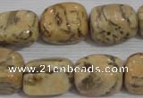 CNG775 15.5 inches 13*18mm nuggets feldspar jasper beads wholesale