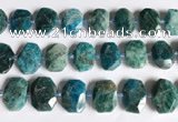 CNG7787 15.5 inches 13*18mm - 15*25mm faceted freeform apatite beads