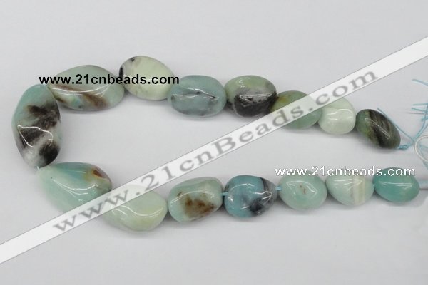 CNG78 15.5 inches 13*18mm - 25*35mm nuggets amazonite gemstone beads