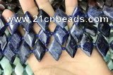 CNG7878 15.5 inches 13*20mm - 15*25mm faceted freeform sodalite beads