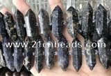 CNG7949 10*22mm - 12*45mm faceted nuggets iolite gemstone beads