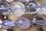CNG8030 15.5 inches 8*10mm nuggets light amethyst beads wholesale