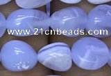 CNG8038 15.5 inches 8*10mm nuggets blue lace agate beads