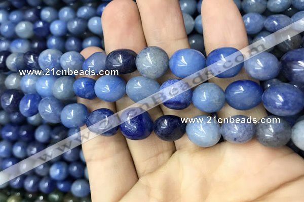 CNG8044 15.5 inches 8*10mm nuggets blue aventurine beads