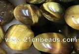 CNG8048 15.5 inches 8*10mm nuggets yellow tiger eye beads