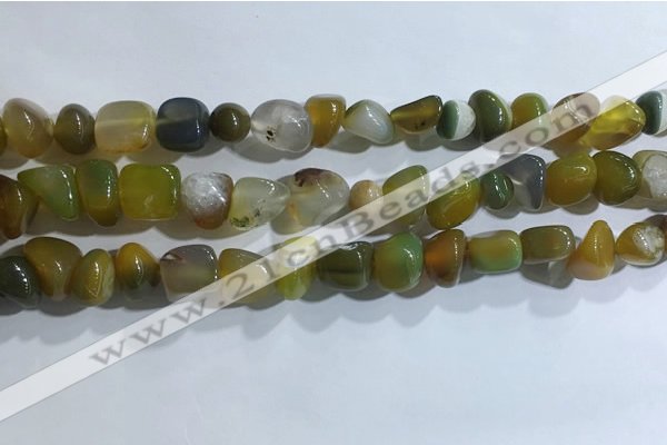 CNG8101 15.5 inches 6*8mm - 10*12mm agate gemstone chips beads