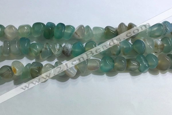 CNG8103 15.5 inches 6*8mm - 10*12mm agate gemstone chips beads