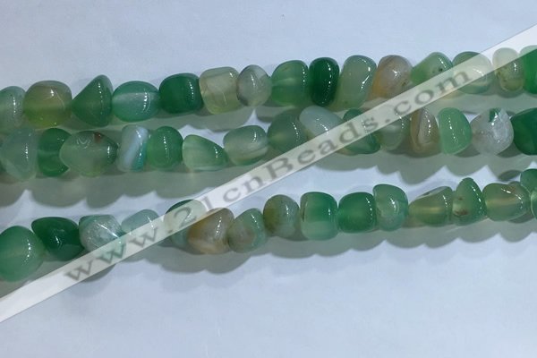 CNG8105 15.5 inches 6*8mm - 10*12mm agate gemstone chips beads