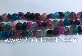 CNG8110 15.5 inches 6*8mm - 10*12mm agate gemstone chips beads