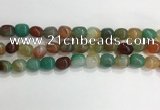 CNG8122 15.5 inches 8*12mm nuggets agate beads wholesale