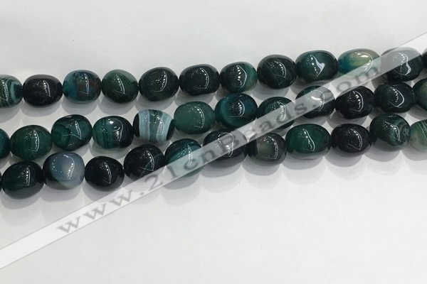 CNG8123 15.5 inches 8*12mm nuggets agate beads wholesale