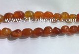 CNG8154 15.5 inches 10*14mm nuggets agate beads wholesale