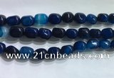 CNG8156 15.5 inches 10*14mm nuggets agate beads wholesale